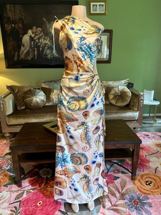 Sonya Other - Sonya Oceanic Print Swim Sarong